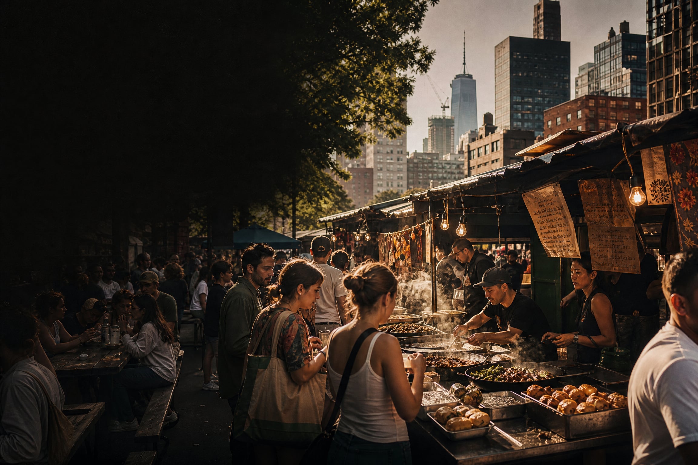NYC food markets and Smorgasburg